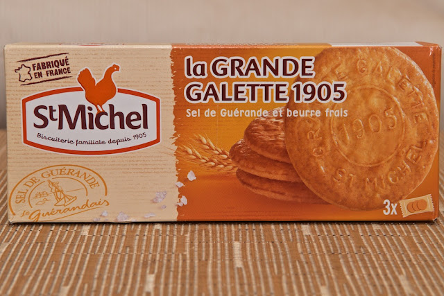 Grande Galette 1905 - Sel de Guérande - Galettes Saint-Michel - France - Beurre - Biscuit Saint-Michel - Dessert - Food - Gâteau sec