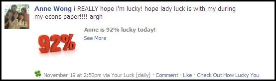 fb luck