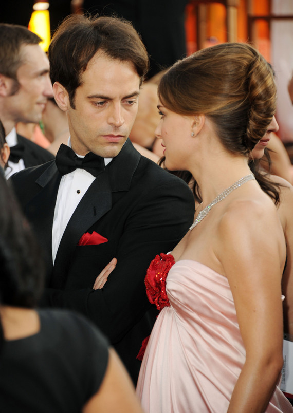 natalie portman and benjamin golden globes