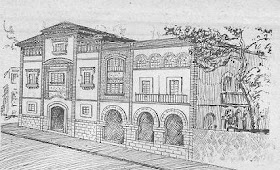 Dibujo del Casino Prado Suburense