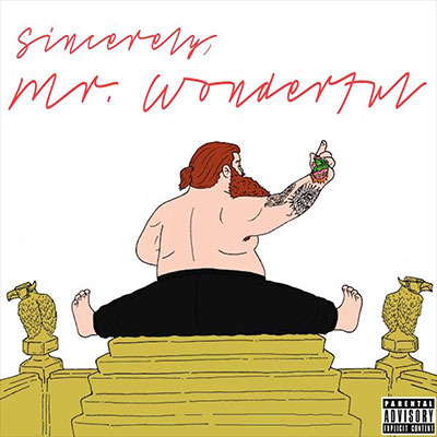 The 10 Worst Album Cover Artworks of 2014: 08. Action Bronson - Mr. Wonderful