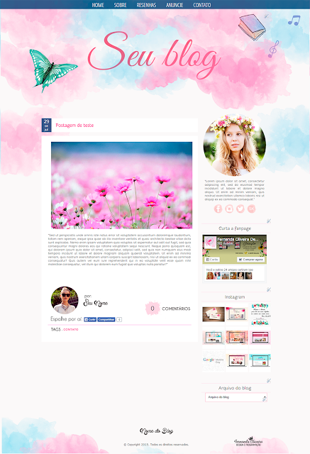 Layouts para blog