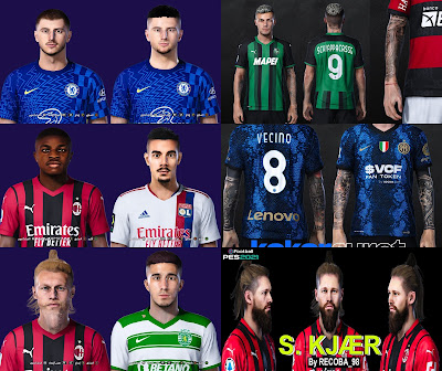 PES 2021 MiXed Facepack & TattooPack 563