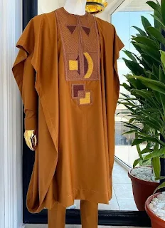 Traditional Wedding Agbada Style