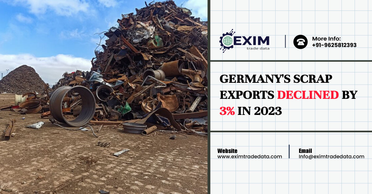 Germany's scrap exports declined by 3% in 2023