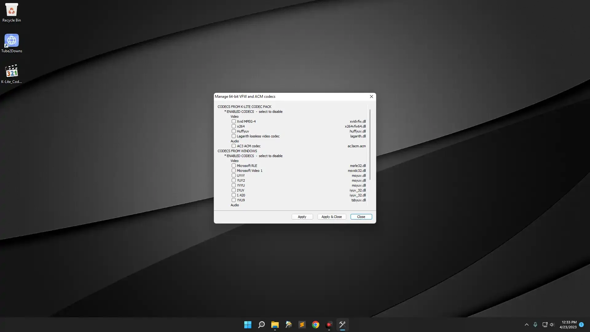 K-Lite Codec Pack C03