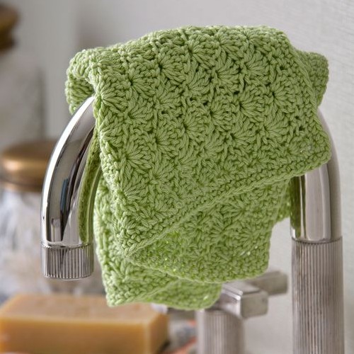 Shell Stitch Washcloth - Free Pattern