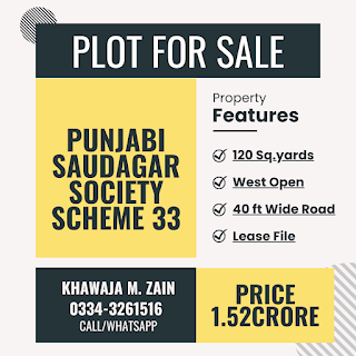 Buy 120 sq.Yards plot in Punjabi Saudagar Society