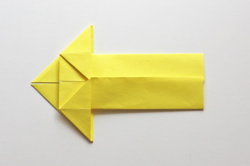 How to make origami arrows