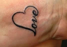 Love Heart Tattoo Designs 2