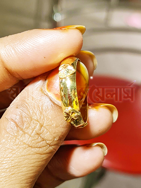 ২ আনা লেডিস আংটি (New Ladies Gold Engagement Ring 2 Ana/2 Grams) 18/21/22 Karat KDM Price in Bangladesh