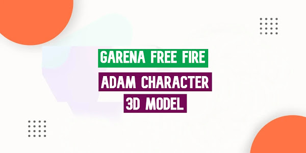 Free Fire Adam Character 3d Model Download 