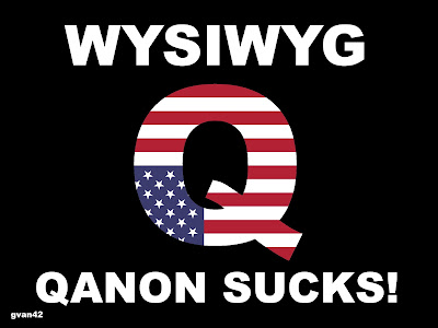 QAnon SUCKS - MEME - gvan42