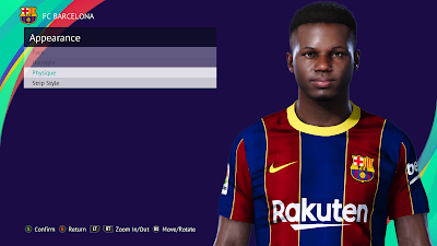 PES 2021 Faces Ansu Fati