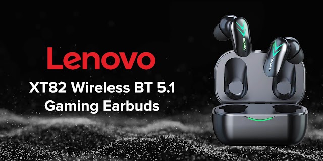 Lenovo Xt82 Earbuds Price & Review in Pakistan - Best Budget Gaming Earbuds With Battery Display Case 