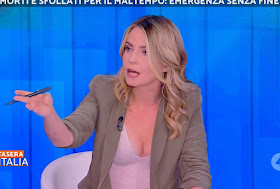 Alessandra Viero Conduttrice Televisiva Stasera Italia