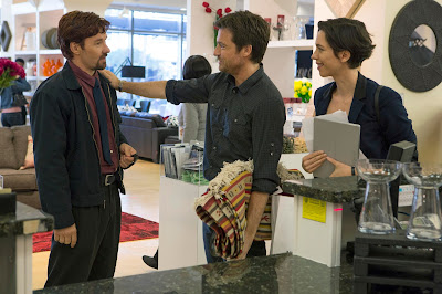 Joel Edgerton (Gordo), Jason Bateman (Simon) y Rebecca Hall (Robyn)