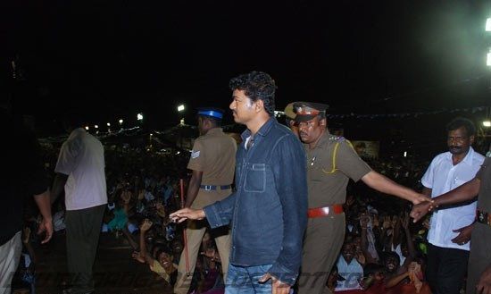 Photos Actor Vijay Protest Meet In Nagapattinam stills film pics