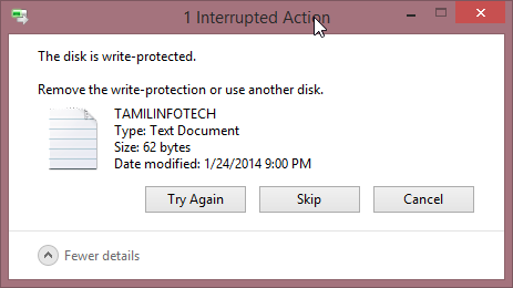 Protect your data from copying to usb
