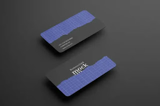 Free business card mockup
