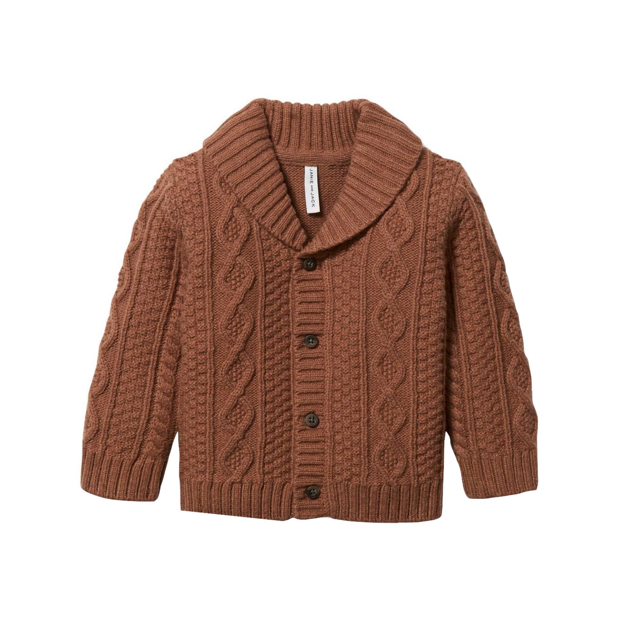 Baby Cable Knit Cardigan from Janie and Jack