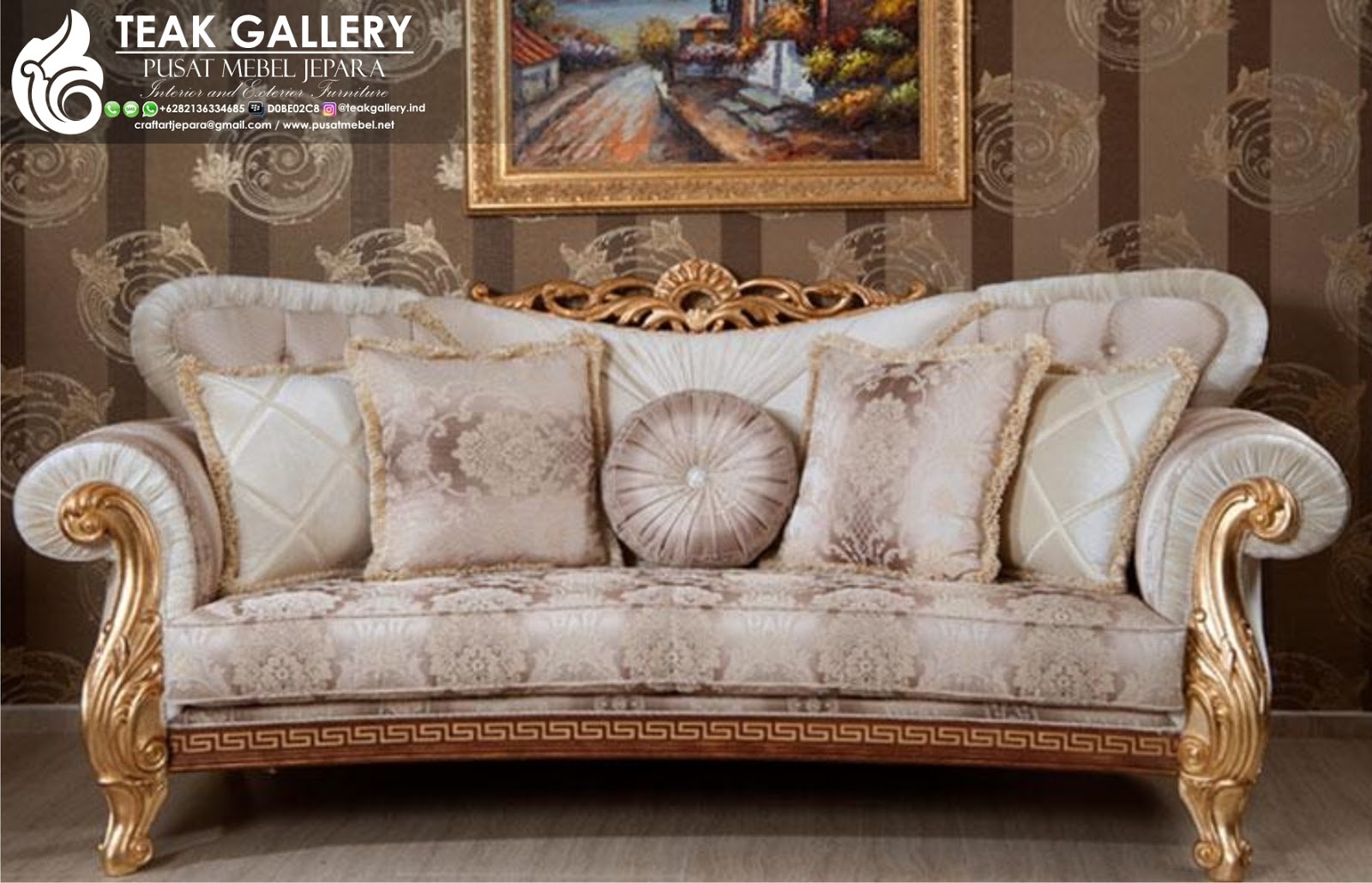 Galeri Sofa Tamu Sofa Tamu Royal Koltuk Mewah Modern