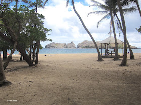 swimming beach, Lesser Antiles