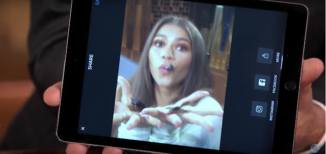 Still Image from Zendaya teaches amazing Instagram Boomerang Ideas