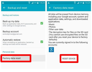 Cara Mereset Hp Samsung Grand Prime Dengan Mudah