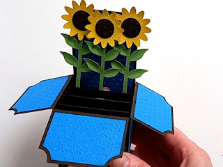 Sunflower Box Card by Esselle Crafts