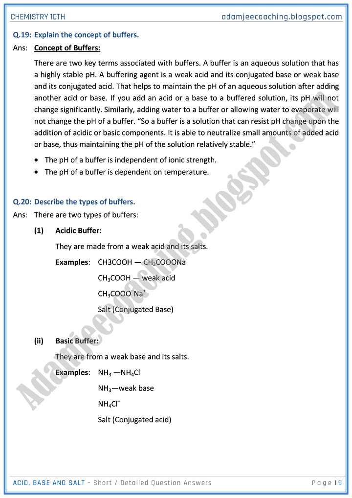 acid-base-and-salt-short-and-detailed-question-answers-chemistry-10th