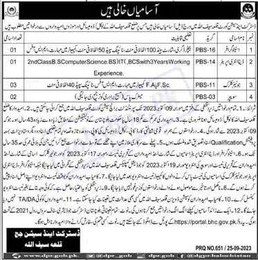 District And Session Court  Jobs 2023