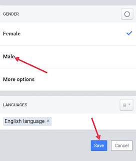 Facebook Par Gender Kaise Change Kare