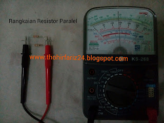 Mengukur Paralel Resistor