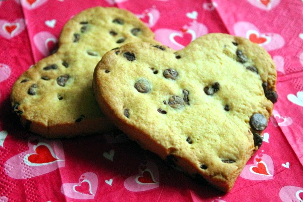 Galletas de mantequilla y pepitas de chocolate