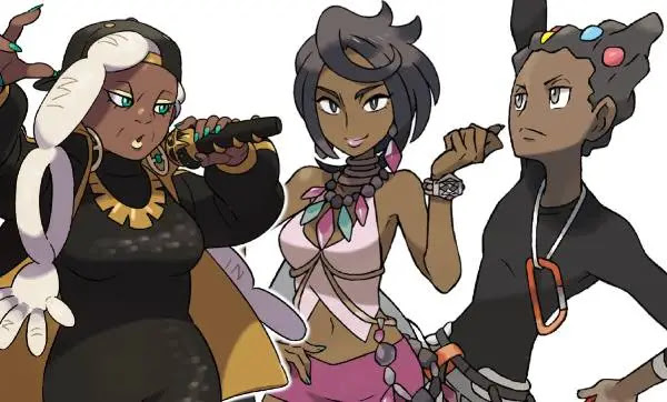 black pokemon characters