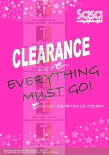 SASA Clearance Sale e@curve 2012