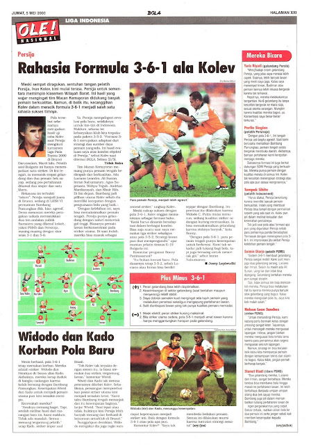 PERSIJA RAHASIA FORMULA 3-6-1 ALA KOLEV