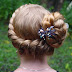 Rope Lace Braid and Rose Bun