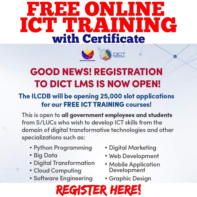 Free ICT Trainings | with digital Certificate | Register here!