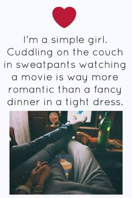 i am a simple girl cuddling on the couch