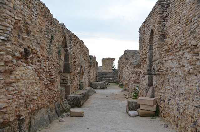 Carthage , Tunisia, Africa, Roman Ruins, Empire,