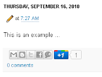 Just Info Putting a custom +1 button into your blog