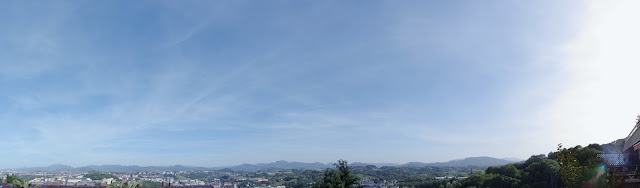 cielo azul San Sebastian