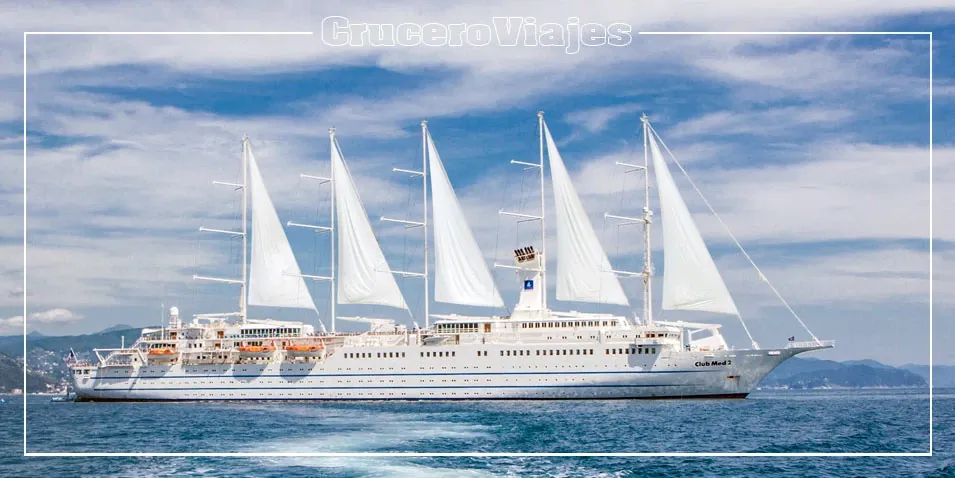 Un velero de cinco mástiles