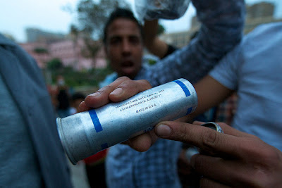 Some Info about the Egyptian tear gas