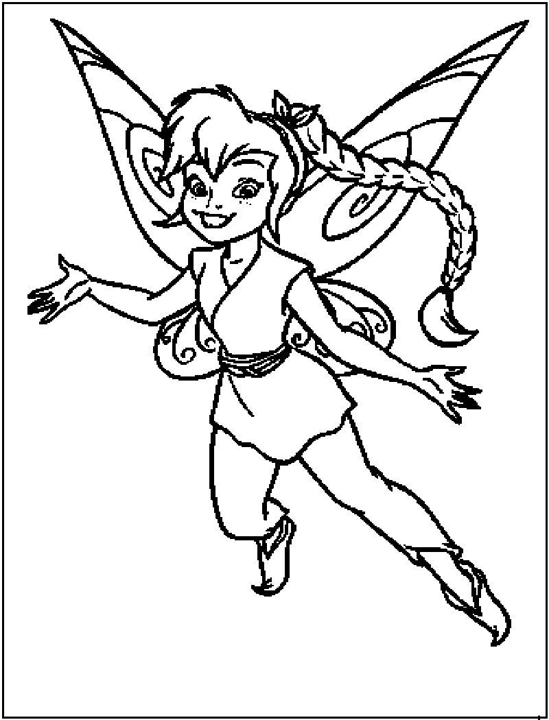 fairy coloring pages