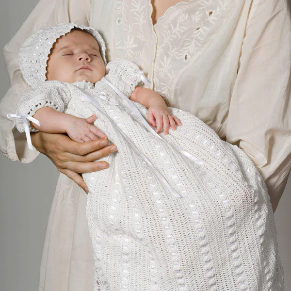 Premier Everyday® Baby Knit Christening Gown – Premier Yarns