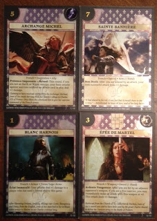 Joan of Arc cards from Anachronism by the History Channel