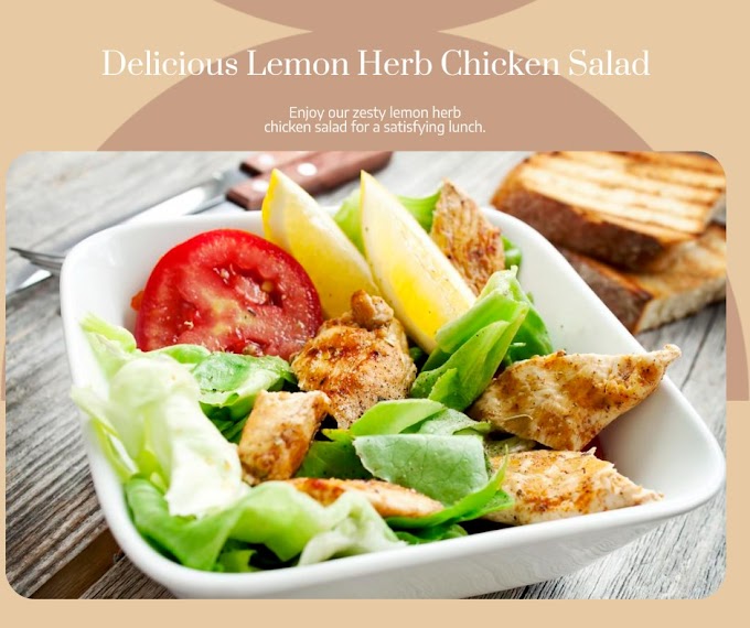 Keto Lemon Herb Chicken Salad: Fresh, Flavorful & Low-Carb